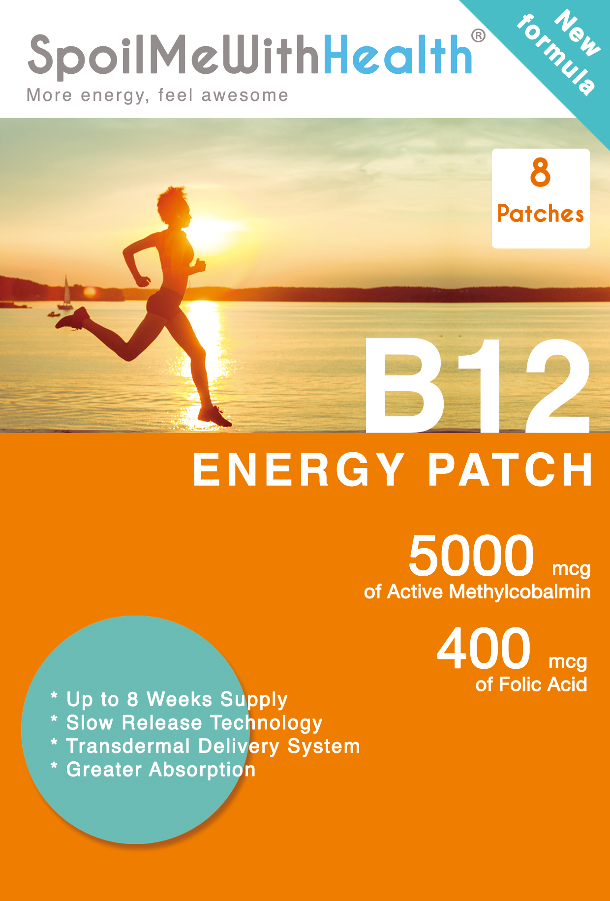 B12 Patches (8 Week Supply) SpoilMeWith Health B12 Patches (8 Week Supply) SpoilMeWith Health