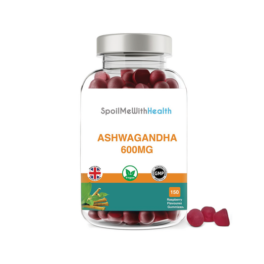 Ashwagandha Gummies | Raspberry Flavour | Chewable