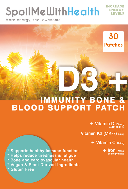 Vitamin D3 Plus Patches. 30 Week Supply